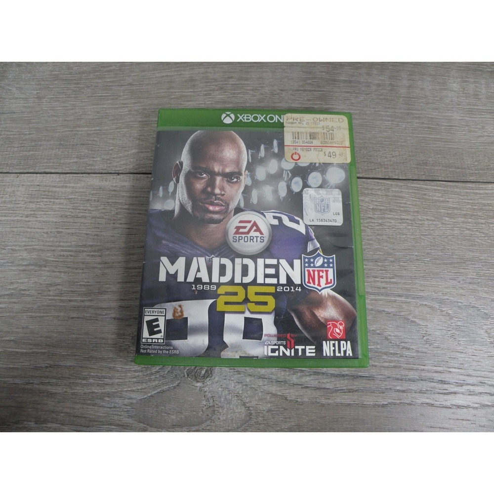 Madden NFL 25 Xbox One (2014) EA Sports Football Game Pre-Owned Complete